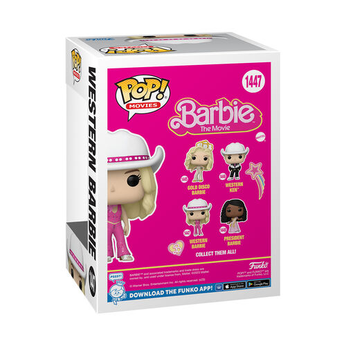 FIGURA POP MOVIES: BARBIE - WESTERN BARBIE