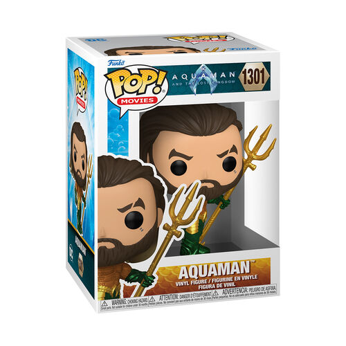 FIGURA POP MOVIES AQUAMAN AND THE LOST KINGDOM - AQUAMAN HERO SUIT