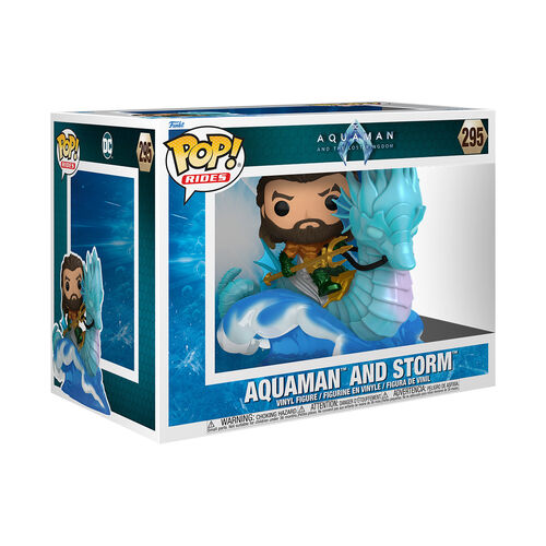 FIGURA POP RIDE DLX AQUAMAN AND THE LOST KINGDOM - AQUAMAN ON STORM