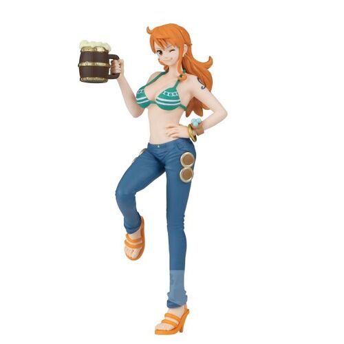 FIGURA NAMI ONE PIECE  ITS A BANQUET!! 16CM