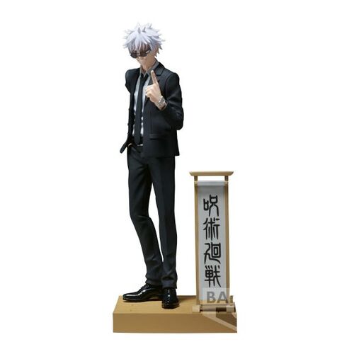 FIGURA SATORU GOJO SUIT VER. JUJUTSU KAISEN  DIORAMA 15CM