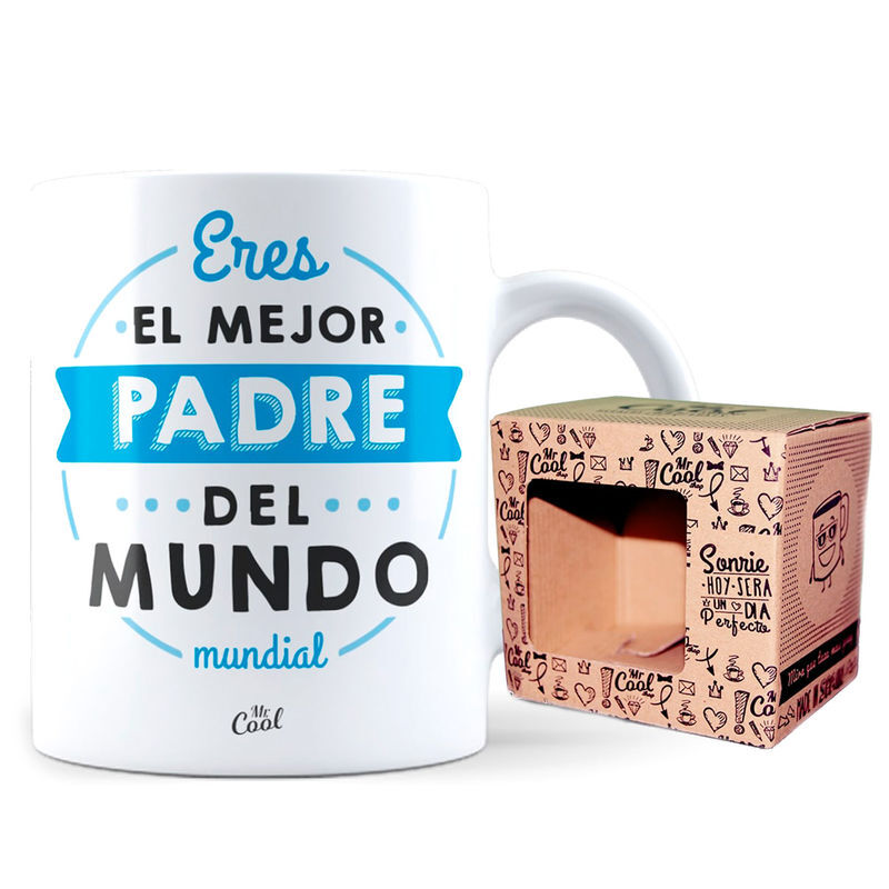 Taza Mejor Padre Del Mundo Mundial - FRIKIBUNKER