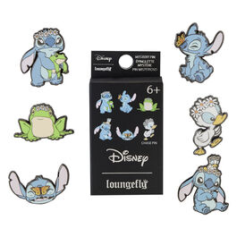 MYSTERY BOX PIN LOUNGEFLY DISNEY LILO AND STITCH SPRINGTIME STITCH 6 PC