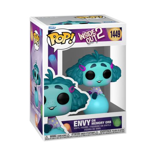 FIGURA POP DISNEY: INSIDE OUT 2 - ENVY ON MEMORY ORB