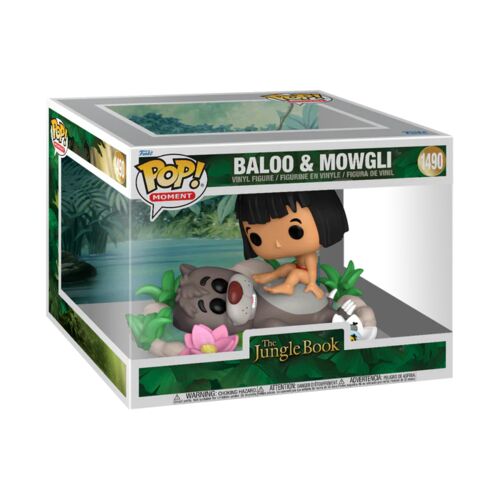 FIGURA POP MOMENT: THE JUNGLE BOOK S2 - BALOO & MOWGLI