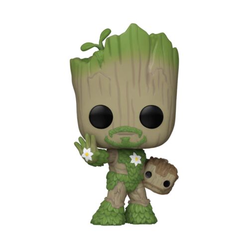 FIGURA POP MARVEL: WE ARE GROOT - IRON MAN