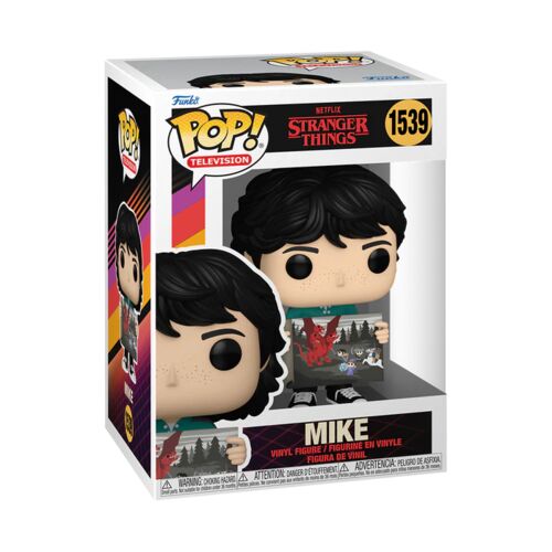 FIGURA POP TV: STRANGER THINGS S4 - MIKE W/WILLS PAINTING