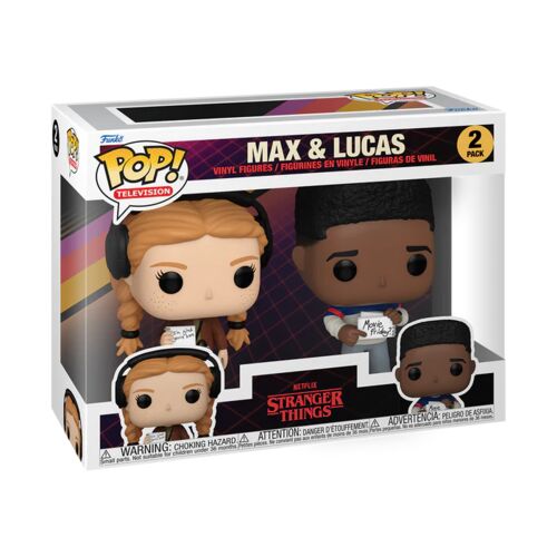 FIGURA POP TV: STRANGER THINGS S4 - MAX & LUCAS 2PK