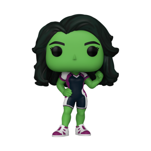 FALLO DE PINTURA Y CAJA DAADA FIGURA POP SHE-HULK - SHE HULK