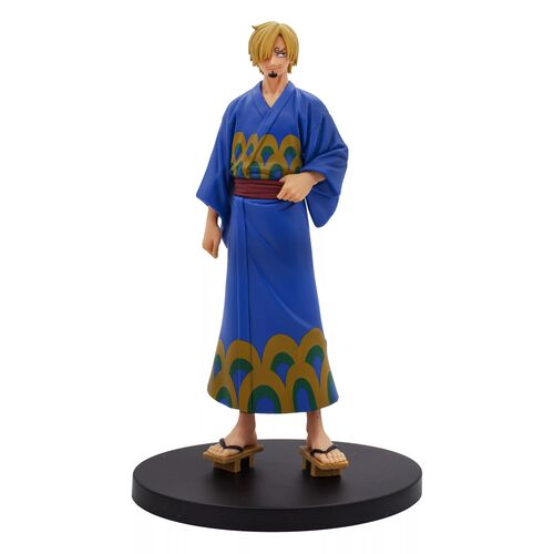 FIGURA SANJI ONE PIECE DXF THE GRANDLINE SERIES WANOKUNI YUKATA VER. 17CM