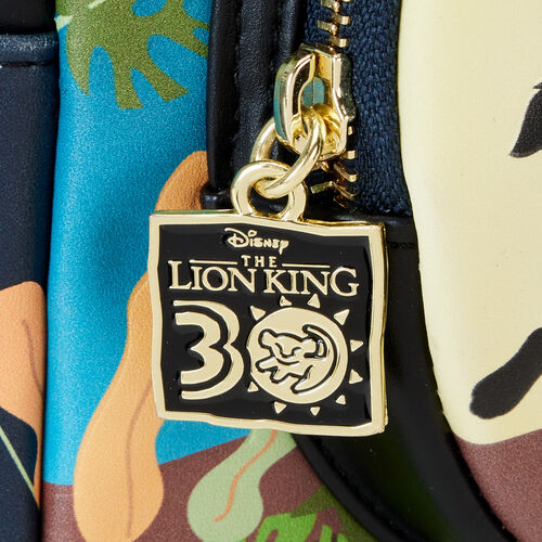 MINI MOCHILA LOUNGEFLY DISNEY LION KING 30TH ANNIVERSARY HAKUNA MATATA SILO