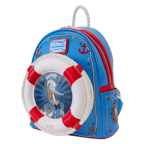 MINI MOCHILA LOUNGEFLY DISNEY DONALD DUCK 90TH ANNIVERSARY