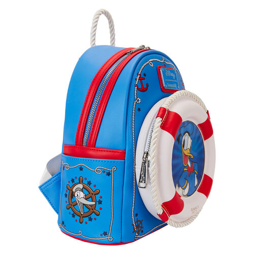 MINI MOCHILA LOUNGEFLY DISNEY DONALD DUCK 90TH ANNIVERSARY