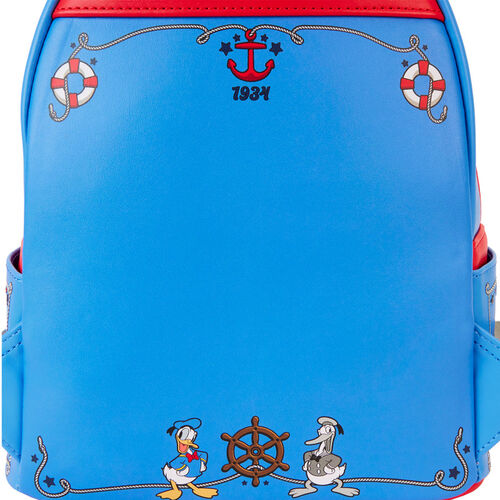 MINI MOCHILA LOUNGEFLY DISNEY DONALD DUCK 90TH ANNIVERSARY