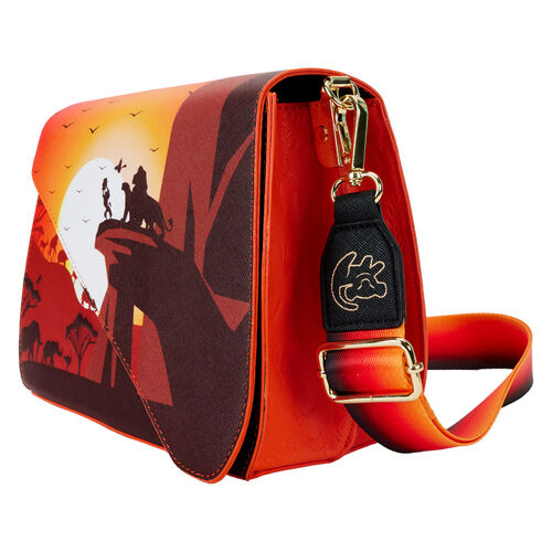 BOLSO CRUZADO LOUNGEFLY DISNEY LION KING 30TH ANNIVERSARY PRIDE ROCK SILO