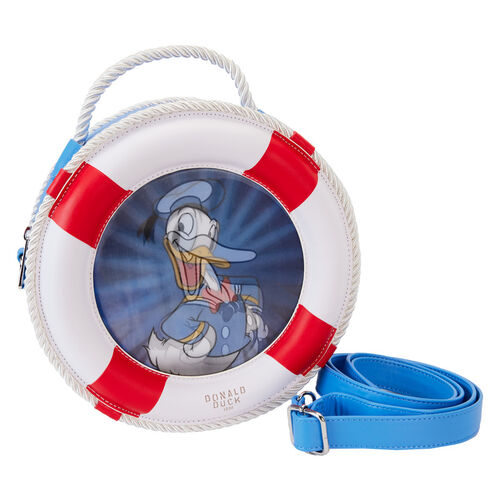 BOLSO CRUZADO LOUNGEFLY DISNEY DONALD DUCK 90TH ANNIVERSARY