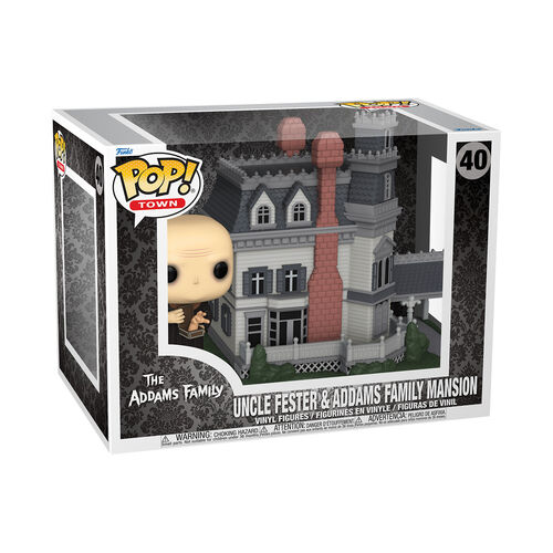 FIGURA POP TOWN: THE ADDAMS FAMILY - ADDAMS HOME W/UNCLE FESTER