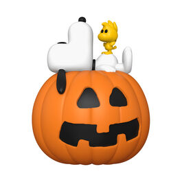 FIGURA POP DELUXE: PEANUTS - SNOOPY AND WOODSTOCK WITH PUMPKIN