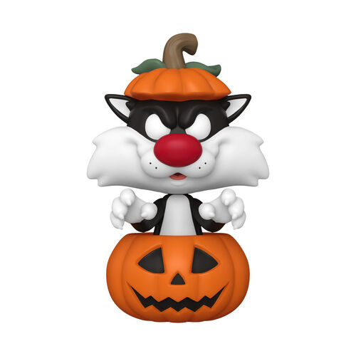 FIGURA POP ANIMATION: LOONEY TUNES - SYLVESTER W/PUMPKIN