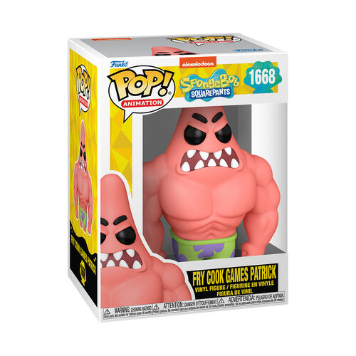 FIGURA POP TV: SPONGEBOB 25TH - PATRICK W/MUSCLES