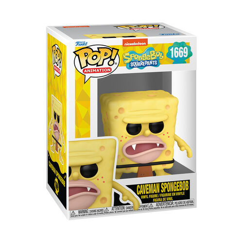 FIGURA POP TV: SPONGEBOB 25TH - CAVEMAN SPONGEBOB