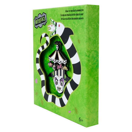 COLLECTOR BOX PIN LOUNGEFLY BEETLEJUICE CAROUSEL HAT SLIDING 3