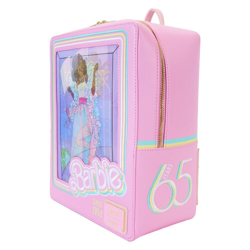 MINI MOCHILA LOUNGEFLY BARBIE DOLL BOX TRIPLE LENTICULAR