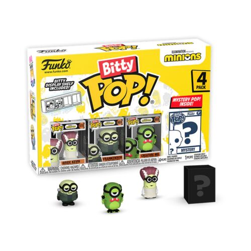 BITTY POP MINIONS 4-PACK SERIES 2