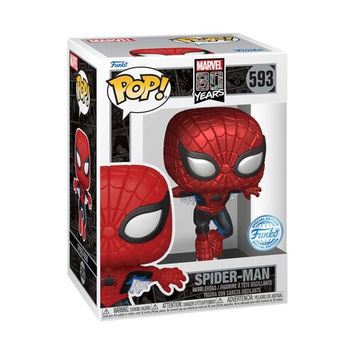 POP&TEE SPIDER-MAN- COMIC COVER MT- M