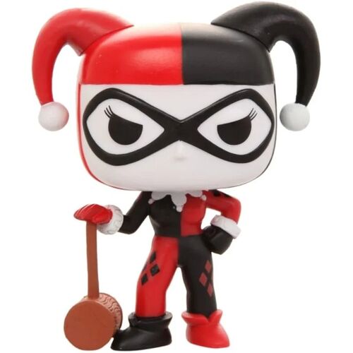 FIGURA POP DC HARLEY QUINN W/MALLET