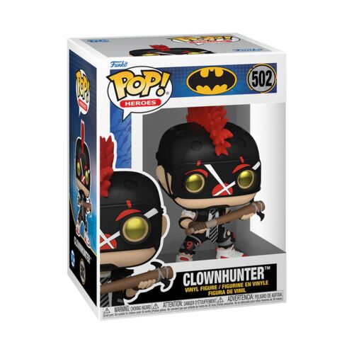 FIGURA POP HEROES: BATMAN WAR ZONE - CLOWNHUNTER