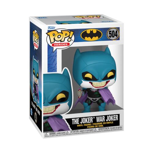 FIGURA POP HEROES: BATMAN WAR ZONE - JOKER