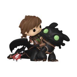 FIGURA POP RIDES DLX: HOW TO TRAIN YOUR DRAGON 2 - HICCUP W/TOOTHLESS