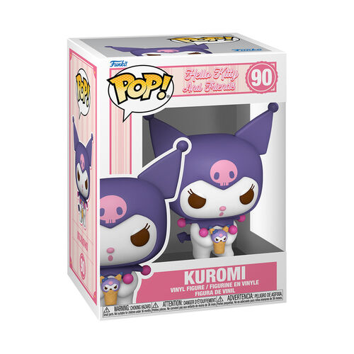 FIGURA POP SANRIO: HELLO KITTY AND FRIENDS - KUROMI