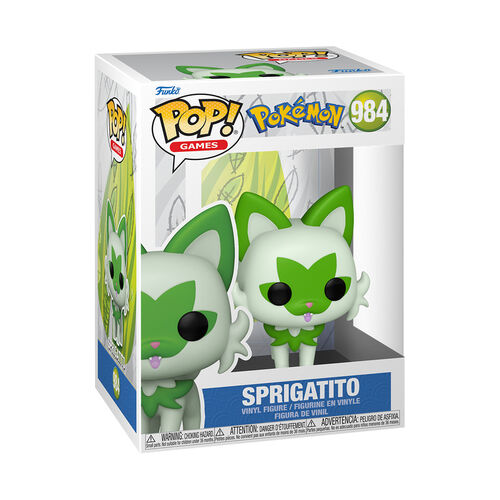 FIGURA POP GAMES: POKEMON - SPRIGATITO