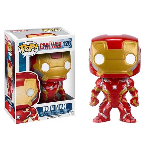 FIGURA POP MARVEL: CIVIL WAR - IRON MAN