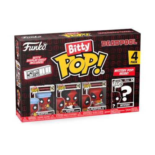 BITTY POP DEADPOOL 4 -PACK SERIES 2