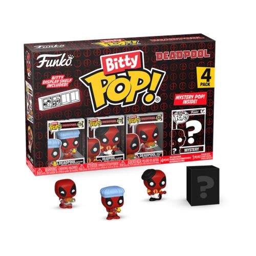 BITTY POP DEADPOOL 4 -PACK SERIES 2