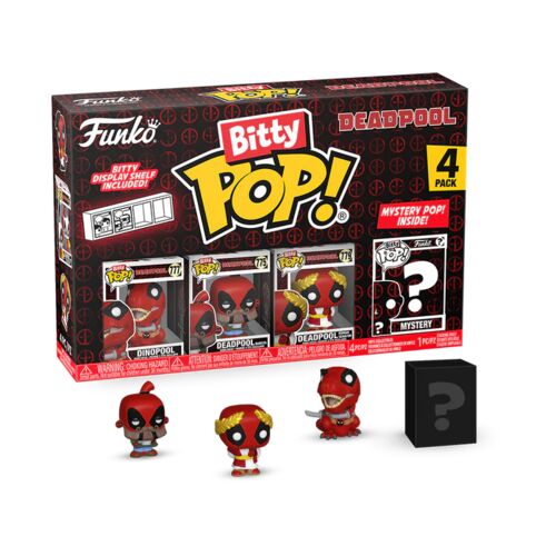 BITTY POP DEADPOOL 4 -PACK SERIES 3