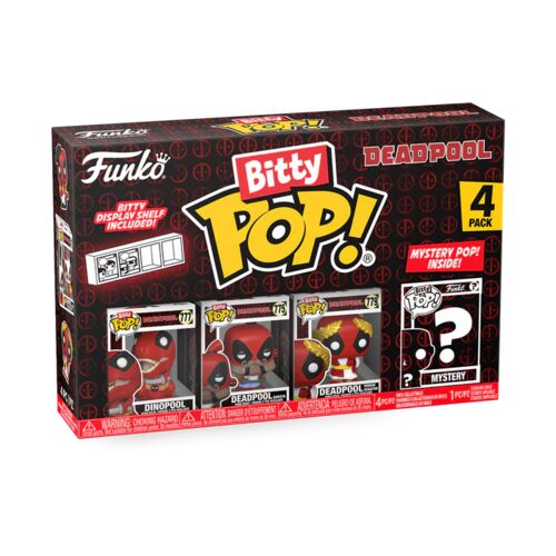 BITTY POP DEADPOOL 4 -PACK SERIES 3