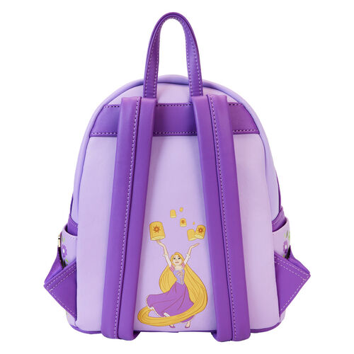 MINI MOCHILA LOUNGEFLY DISNEY PRINCESS RAPUNZEL LENTICULAR