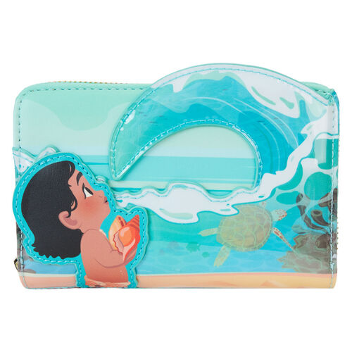 CARTERA LOUNGEFLY DISNEY MOANA OCEAN WAVES