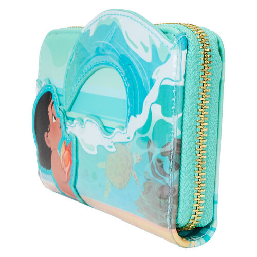 CARTERA LOUNGEFLY DISNEY MOANA OCEAN WAVES