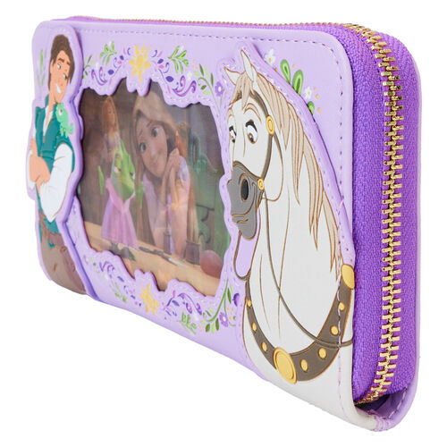 CARTERA WRISTLET LOUNGEFLY DISNEY PRINCESS RAPUNZEL LENTICULAR