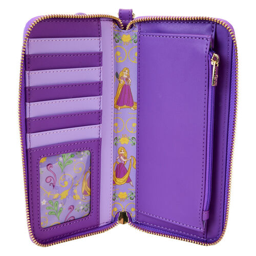 CARTERA WRISTLET LOUNGEFLY DISNEY PRINCESS RAPUNZEL LENTICULAR