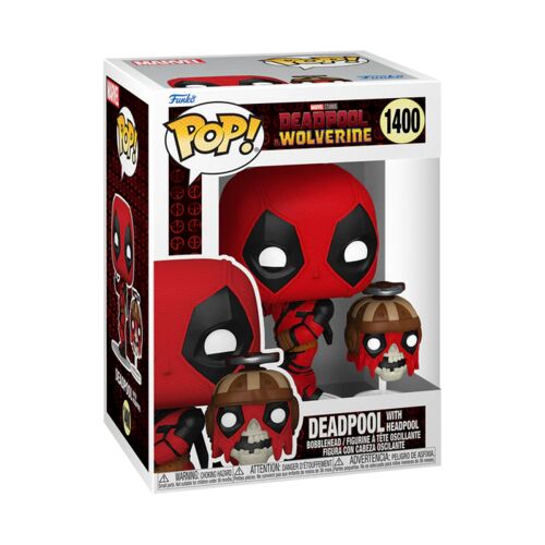 FIGURA POP&BUDDY: DEADPOOL AND WOLVERINE - DEADPOOL WITH HEADPOOL