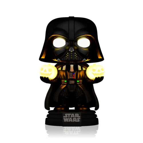 FIGURA POP SUPER: STAR WARS - DARTH VADER LIGHTS UP!