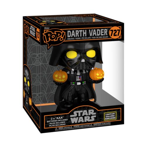 FIGURA POP SUPER: STAR WARS - DARTH VADER LIGHTS UP!