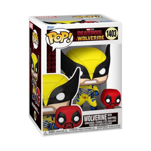 FIGURA POP&BUDDY: DEADPOOL AND WOLVERINE - WOLVERINE WITH BABYPOOL