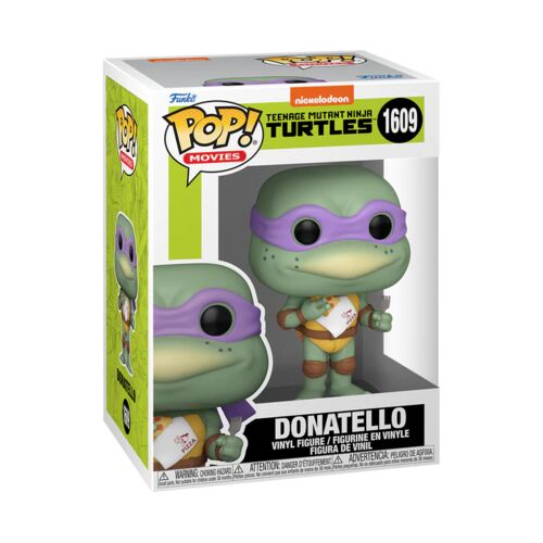 FIGURA POP MOVIES: TEENAGE MUTANT NINJA TURTLES - DONATELLO W/NAPKIN